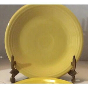 Fiestaware Sunflower Yellow Salad‎ Dessert Plate Fiesta 7 1/4” USA HLC